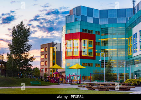 Alberta ospedale per bambini, Calgary, Alberta, Canada. Foto Stock