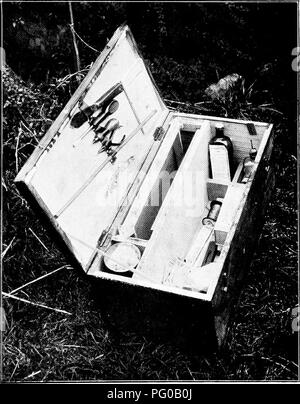 . Istruzione in apicoltura per l'uso di Irish apicoltori . Le api. Fig. 14.-Appliance-Box.. Si prega di notare che queste immagini vengono estratte dalla pagina sottoposta a scansione di immagini che possono essere state migliorate digitalmente per la leggibilità - Colorazione e aspetto di queste illustrazioni potrebbero non perfettamente assomigliano al lavoro originale. L'Irlanda. Dipartimento di Agricoltura e istruzioni tecniche. Dubin : H. M. Stationery Off. Foto Stock