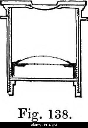 . Una pratica Treatise on l'uso del microscopio, compresi i diversi metodi di preparazione e di esame di animali, vegetali e minerali e strutture. Microscopi; microscopia. Fig. 137.. Si prega di notare che queste immagini vengono estratte dalla pagina sottoposta a scansione di immagini che possono essere state migliorate digitalmente per la leggibilità - Colorazione e aspetto di queste illustrazioni potrebbero non perfettamente assomigliano al lavoro originale. Quekett, Giovanni, 1815-1861. Londra, H. Bailliere; [ecc. , Etc. ] Foto Stock