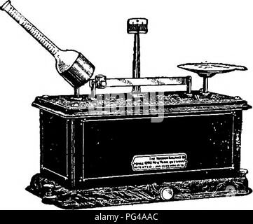 . Principi e Pratica di burro-making : un trattato sulle proprietà fisiche e chimiche del latte e delle sue componenti, il trattamento del latte e della crema di latte e la fabbricazione di burro da esso . Il burro e il latte. Fig. 25.-Troemner's Babcock crema-test scale.. Si prega di notare che queste immagini vengono estratte dalla pagina sottoposta a scansione di immagini che possono essere state migliorate digitalmente per la leggibilità - Colorazione e aspetto di queste illustrazioni potrebbero non perfettamente assomigliano al lavoro originale. McKay, George Lewis; Larsen, cristiana, 1874-. New York : J. Wiley &AMP; figli Foto Stock
