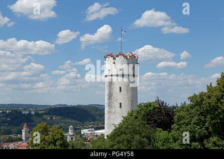 Mehlsack (sacco di farina) Torre, Ravensburg, Baden-Wuerttemberg, Germania Foto Stock