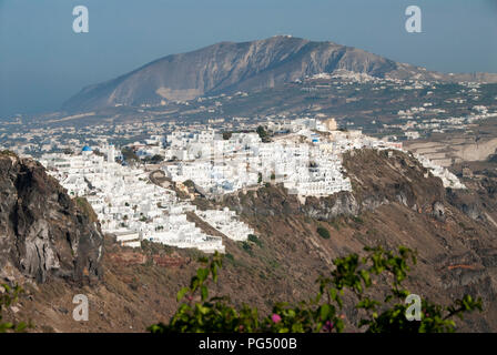 Santorini Firostefani Foto Stock