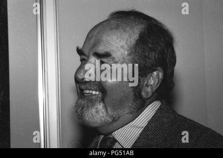 La Repubblica ceca giornalista e scrittore Pavel Tigrid. Tigrid più tardi divenne ministro ceco di cultura sotto Vaclav Klaus e consigliere di Vaclav Havel. Foto Stock