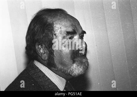 La Repubblica ceca giornalista e scrittore Pavel Tigrid. Tigrid più tardi divenne ministro ceco di cultura sotto Vaclav Klaus e consigliere di Vaclav Havel. Foto Stock