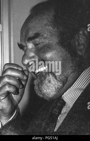 La Repubblica ceca giornalista e scrittore Pavel Tigrid. Tigrid più tardi divenne ministro ceco di cultura sotto Vaclav Klaus e consigliere di Vaclav Havel. Foto Stock