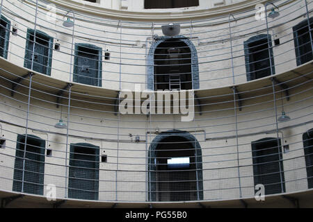 Dublino , Irlanda,18/08/2018. Gli interni della prigione Kilmainhan, un ex carcere dove i leader del 1916 erano stati eseguiti. Foto Stock