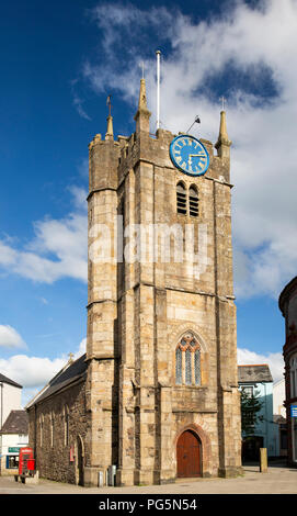 Regno Unito, Inghilterra, Devon, Okehampton, Fore Street, St James' Cappella di facilità di tutti i Santi la Chiesa Parrocchiale Foto Stock