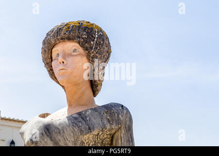 Lagos, Portogallo - aprile, 23, 2017: Statua di Dom Sebastiao in La Foto Stock