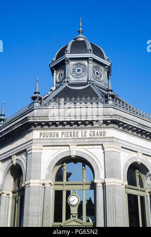 Pouhon Pierre le Grand / Peter il grande alloggiamento molla di guarigione nella città termale, Liegi, Belgio Foto Stock