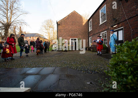 Cinderella live performance di Lytham Hall. Credito: Lee Ramsden / Alamy Foto Stock