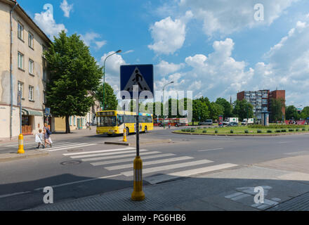 Klaipeda, Courland Lagoon, della Lituania, dell'Europa orientale Foto Stock