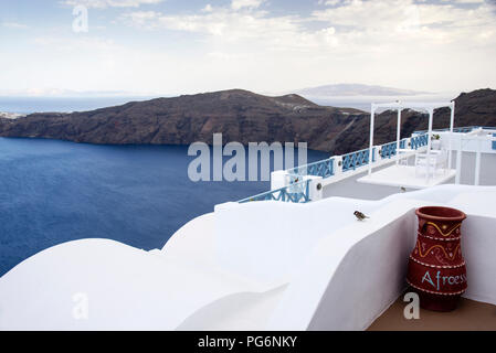 Santorini, Grecia. Foto Stock