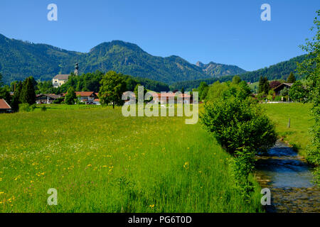 In Germania, in Baviera, Baviera, Ruhpolding, Chiemgau, Foto Stock