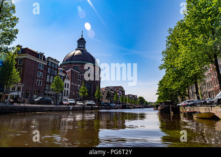 Koepelkerk auditorium di Amsterdam, Paesi Bassi Foto Stock