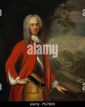Attribuito a Johan van Diest - Field-Marshal George Wade, 1673 - 1748. Il comandante in capo in Scozia - Foto Stock