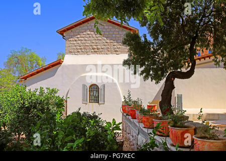 Chiesa di Santo Stefano il primo Martire nel monastero di Beit Jamal, Israele Foto Stock