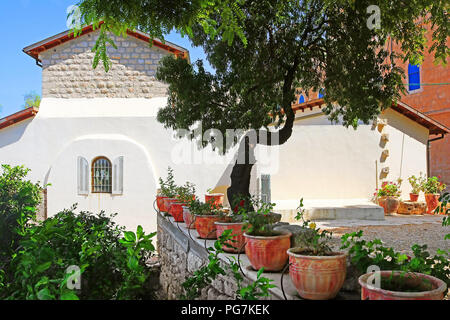 Chiesa di Santo Stefano il primo Martire nel monastero di Beit Jamal, Israele Foto Stock