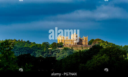 Belvoir Castle, Leicestershire, England, Regno Unito - Belvoir Castle (che si pronuncia beaver) è la casa ancestrale di il Duca e la Duchessa di Rutland Foto Stock