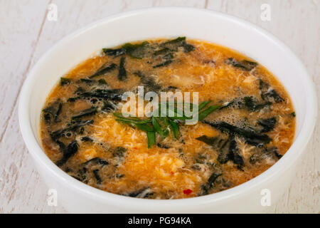 Kimchi coreano zuppa di cavolo Foto Stock