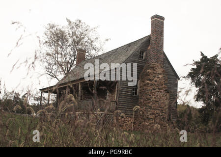 Mariah Wright, casa storica a Appomattox, Virginia, costruito nel 1823 Foto Stock