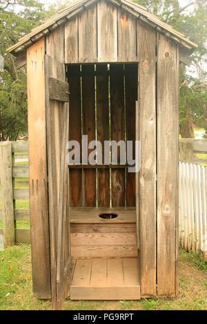 All'attico nella storica Appomattox Court House, VA, USA Foto Stock