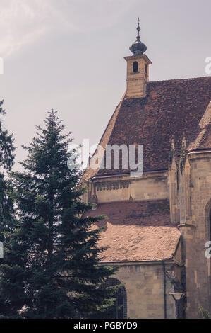 Esterno del St. Michaels chiesa in Cluj-Napoca, Romania Foto Stock