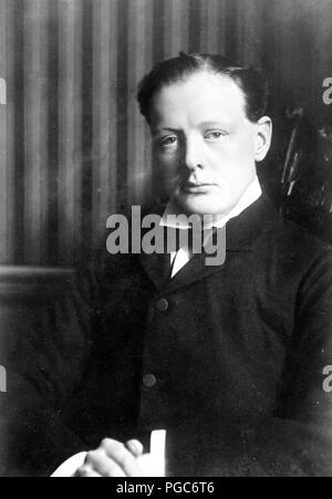 Winston Churchill Foto Stock