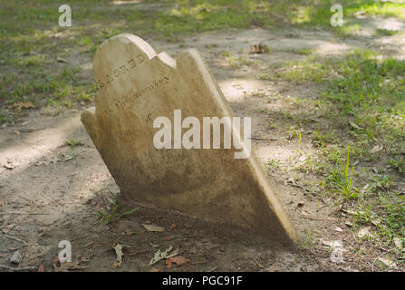 Tranciati antica lapide con spazio di copia Foto Stock