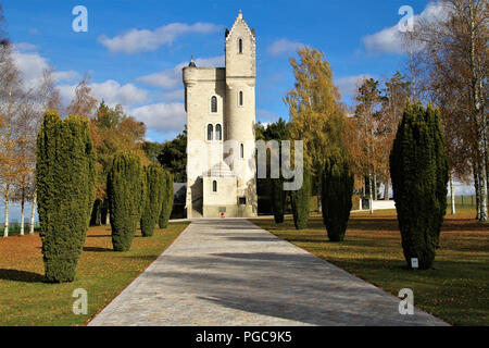 Xxxvi (Ulster) Divisione memorial Ulster Tower Foto Stock