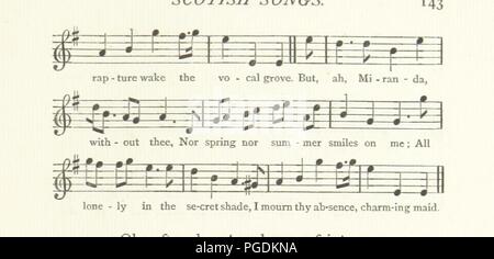Immagine dalla pagina 159 di 'Scottish canzoni. (Seconda edizione) [edito da J. Alexander.] L.P' . Foto Stock