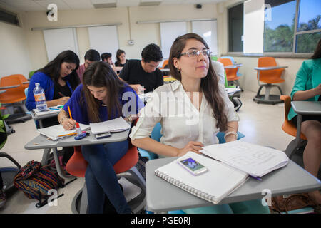 Istituto tecnologico e di Studi Superiori di Monterrey. La vita universitaria a Tecnologico de Monterrey, Hermosillo campus, Sonora. La vita Esudianti Foto Stock