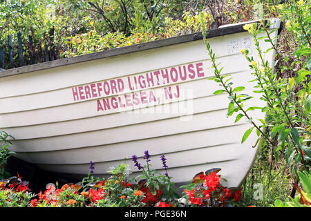 Hereford Lighthouse, North Wildwood, New Jersey, STATI UNITI D'AMERICA Foto Stock