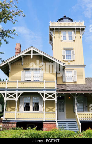 Hereford Lighthouse, North Wildwood, New Jersey, STATI UNITI D'AMERICA Foto Stock