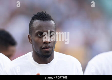 Torino, Italia. 25 Ago, 2018. Blaise Matuidi ( Juventus ) durante l'italiano 'Serie A' match tra Juventus 2-0 Lazio a Allianz Stadium il 24 agosto 2018 a Torino, Italia. (Foto di Maurizio Borsari/AFLO) Credito: Aflo Co. Ltd./Alamy Live News Foto Stock
