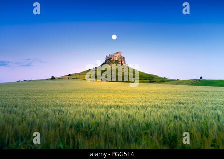 Veduta aerea del castello di Spissky in Slovacchia Foto Stock