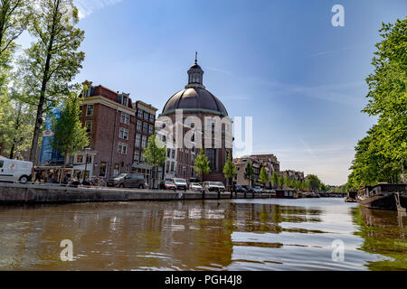 Koepelkerk auditorium di Amsterdam, Paesi Bassi Foto Stock