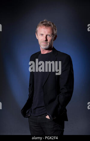 Edinburgh, Regno Unito. 26 Agosto, 2018. Jo Nesbo, il norvegese autore del crimine, musicista e ex economista e reporter. Nella foto al Edinburgh International Book Festival. Edimburgo, Scozia. Foto di Gary Doak / Alamy Live News Foto Stock