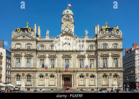 Il Lione City Hall, a Lione in Francia. Foto Stock