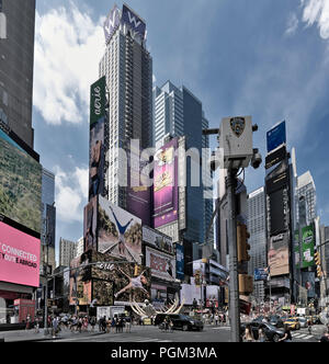 Time Square di New York Foto Stock