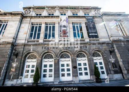 Teatro Campoamor di Oviedo Foto Stock