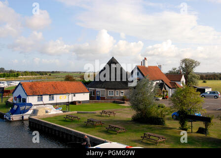 Il Bridge Inn, Acle, Norfolk, Inghilterra Foto Stock