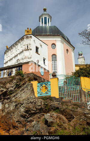 Galleria Duomo in Portmeirion è ispirato da Firenze Foto Stock