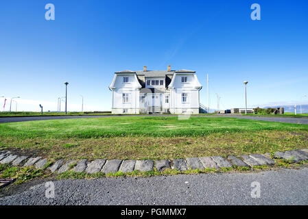 Hofdi House di Reykjavik Foto Stock