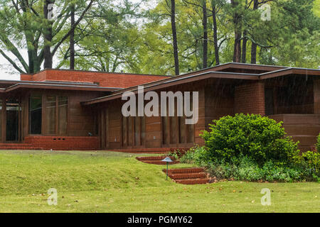 Esterno del Rosenbaum House progettata da Frank Lloyd Wright, Firenze, Alabama Foto Stock