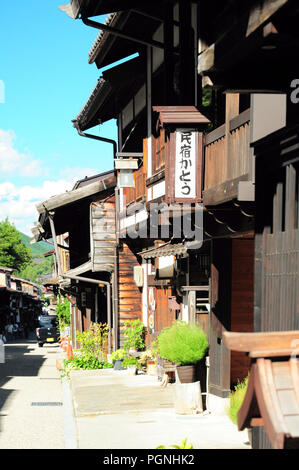 Guest House a Narai-Juku (奈良井宿) Giappone Foto Stock