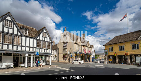 Tetbury una piccola città in Cotswolds, Gloucestershire Foto Stock