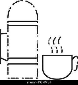 Icona Thermos Illustrazione Vettoriale