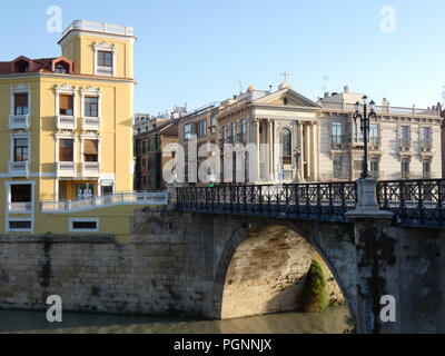 Puente de los Peligros o Puente Viejo, Murcia, Spagna Foto Stock