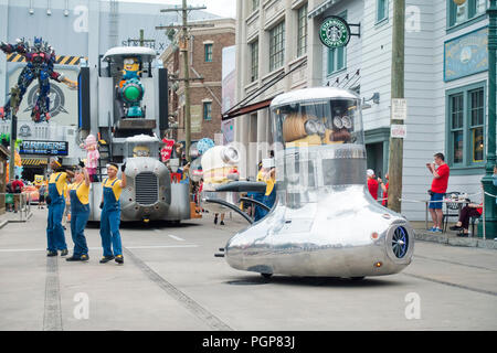 Universal Studios Super Star parade - Orlando, Florida USA Foto Stock