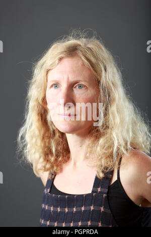 Edimburgo, Scozia. Regno Unito. Il 27 agosto 2018. Edinburgh International Book Festival. Immagine: Samantha Harvey. Edimburgo. Pak@ Mera/Alamy Live News. Foto Stock